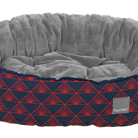 FuzzYard Pet Bed, Charleston Reversible