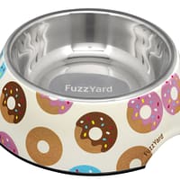 FuzzYard Easy Feeder Pet Bowl - Go Nuts For Donut