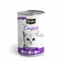 Kit Cat Complete Cuisine Canned Wet Cat Food (Tuna & Chicken in Broth)
