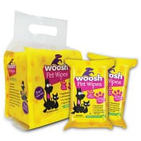 Woosh's Pet Wipes For Cats & Dogs (Value Pack 60ct)