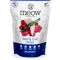MEOW Air Dried Beef & Hoki Cat Treat 100g