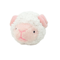 Petz Route Sheep Plush Dog Toy