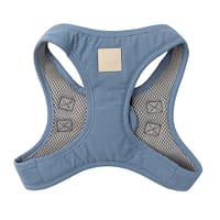 FuzzYard Cotton Step-in Dog Harness French Blue