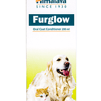 Himalaya Furglow Liquid (Skin & Coat) 200ml For Dogs & Cats