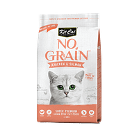 Kit Cat No Grain Dry Cat Food Chicken & Salmon