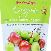 Grandma Lucy's Organic Apple Oven Baked Dog Treats 14oz