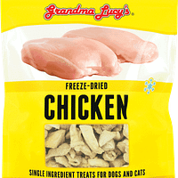 Grandma Lucy's Freeze Dried Singles Chicken Dog & Cat Treats 3.5oz