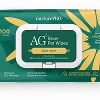 Nurture Pro AG+ Silver Pet Wipes Unscented