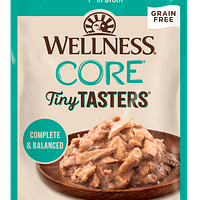 Wellness Core Tiny Tasters Flaked Tuna&Salmon Wet Cat Food