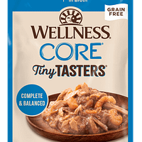 Wellness Core Tiny Tasters Flaked Tuna&Shrimp Wet Cat Food