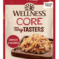 Wellness Core Tiny Tasters Minced Chicken&Beef Wet Cat Food