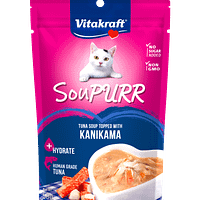 Vitakraft Soupurr Tuna Soup w Kanikama Wet Cat Food 50g