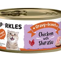 Sparkles Cat Gravy-licious Chicken with Shirasu 80g