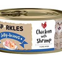 Sparkles Jelly-licious Chicken With Shrimp Canned Cat Food 80g