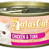 Aatas Cat Creamy Chicken & Tuna in Gravy 80g