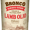 Bronco Lamb Olio Dog Food 390g