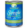 Wellness Simple Lamb & Oatmeal Formula for Dog 12.5oz