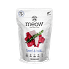 MEOW F/D Raw Beef & Hoki Cat Treats 50g