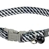 FuzzYard Cat Collar - Tabbytooth Black/White