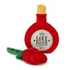 FuzzYard Dog Toy - I Heart you Potion/Rose - 2 Pack