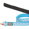 Red Dingo Fixed Reflective Ziggy Lead - Turquoise