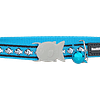 Red Dingo Cat Reflective Collar - Fish Turquoise