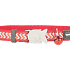 Red Dingo Cat Reflective Ziggy Collar - Red