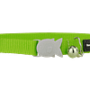 Red Dingo Cat Classic Collar - Lime Green