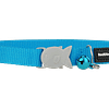 Red Dingo Cat Classic Collar - Turquoise