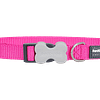 Red Dingo Bucklebone Classic Collar - Hot Pink