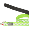 Red Dingo Fixed Reflective Ziggy Lead - Lime Green