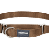 Red Dingo Martingale Half Check Collar - Brown