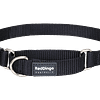 Red Dingo Martingale Half Check Collar - Black