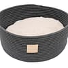 FuzzYard Life Rope Basket Pet Bed Slate Grey