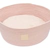 FuzzYard Life Rope Basket Pet Bed Soft Blush