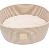 FuzzYard Life Rope Basket Pet Bed Sandstone