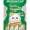 Aatas Cat Crème Purée Tuna with Coconut Oil Crème Purée
