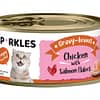 Sparkles Cat Gravy-licious Chicken with Salmon Flakes 80g