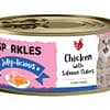 Sparkles Jelly-licious Chicken With Salmon Flakes Canned Cat Food 80g
