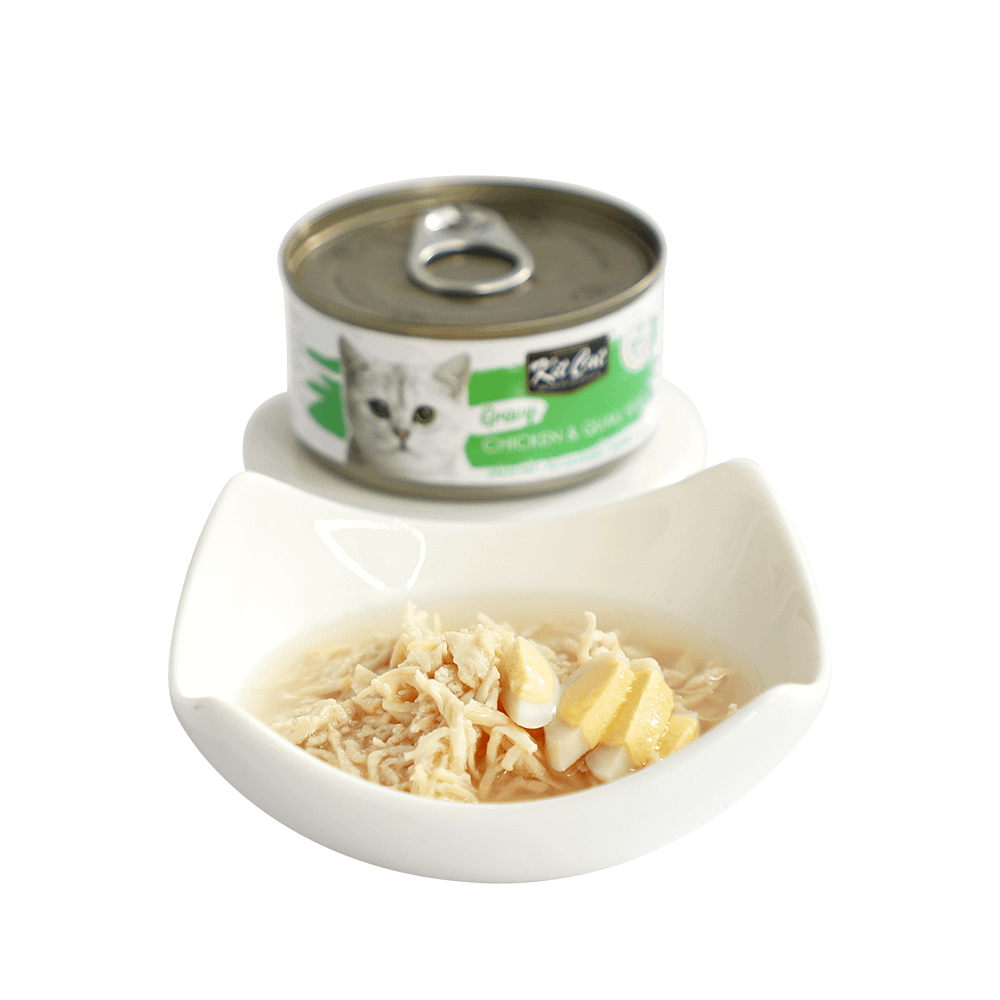 Kit Cat Gravy Chicken & Quail Egg 70g