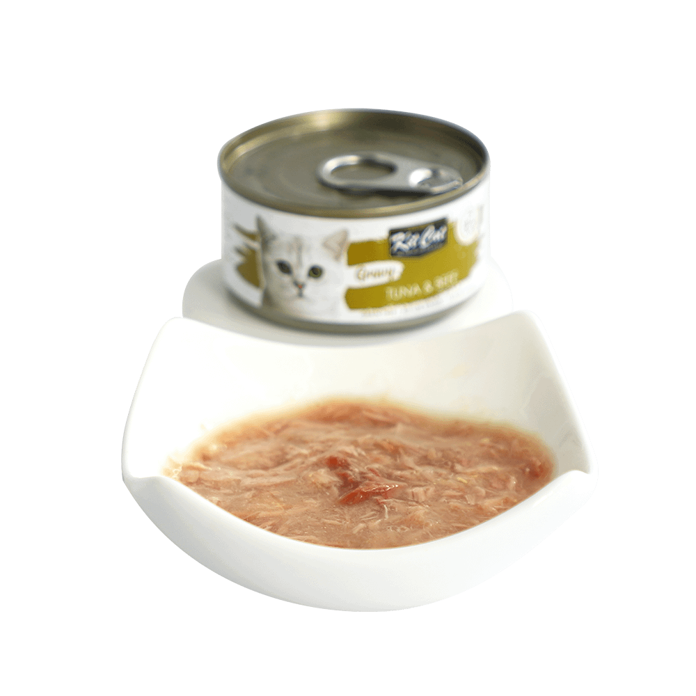 Kit Cat Gravy Tuna & Beef 70g