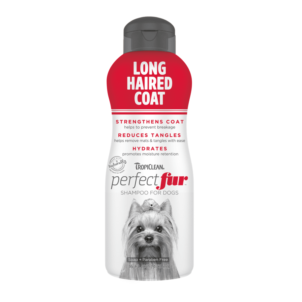 Tropiclean PerfectFur Long Haired Coat Shampoo For Dogs
