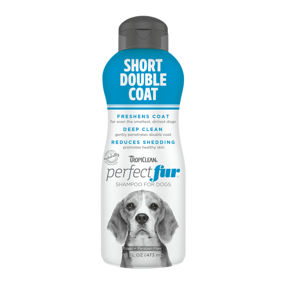Tropiclean PerfectFur Short Double Coat Shampoo For Dogs