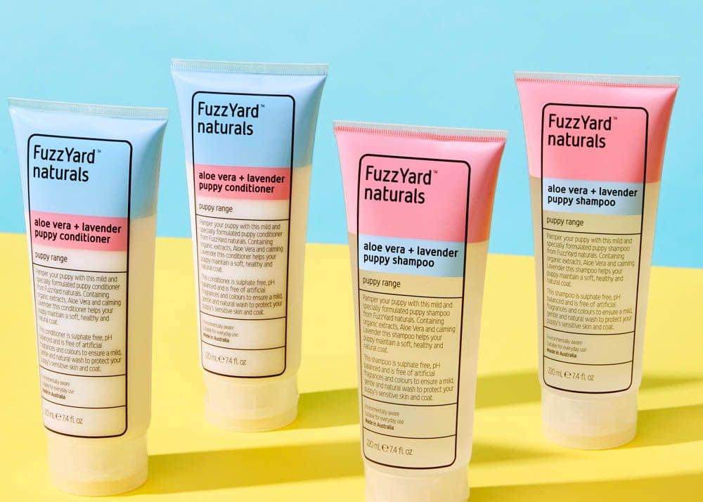 FuzzYard Puppy Shampoo - Aloe Vera + Lavender