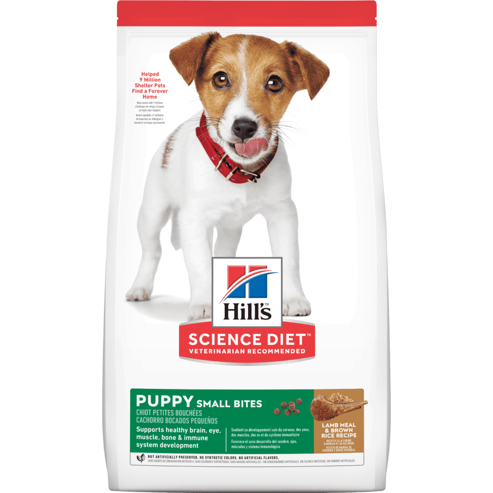 Hill's Science Diet Puppy Lamb & Rice Small Bites Dry Dog Food (2 Sizes)