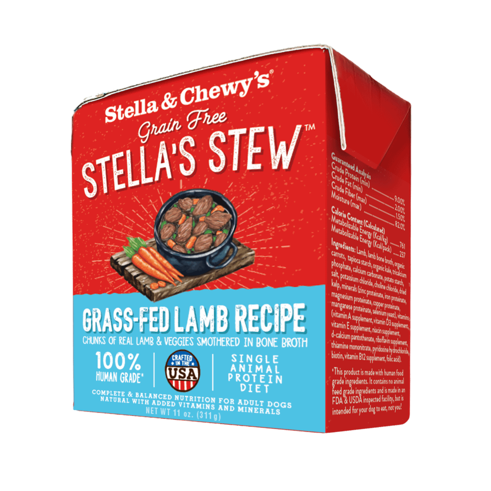Stella & Chewy’s Grass-Fed Lamb Stella's Stew Grain Free Wet Dog Food 11oz