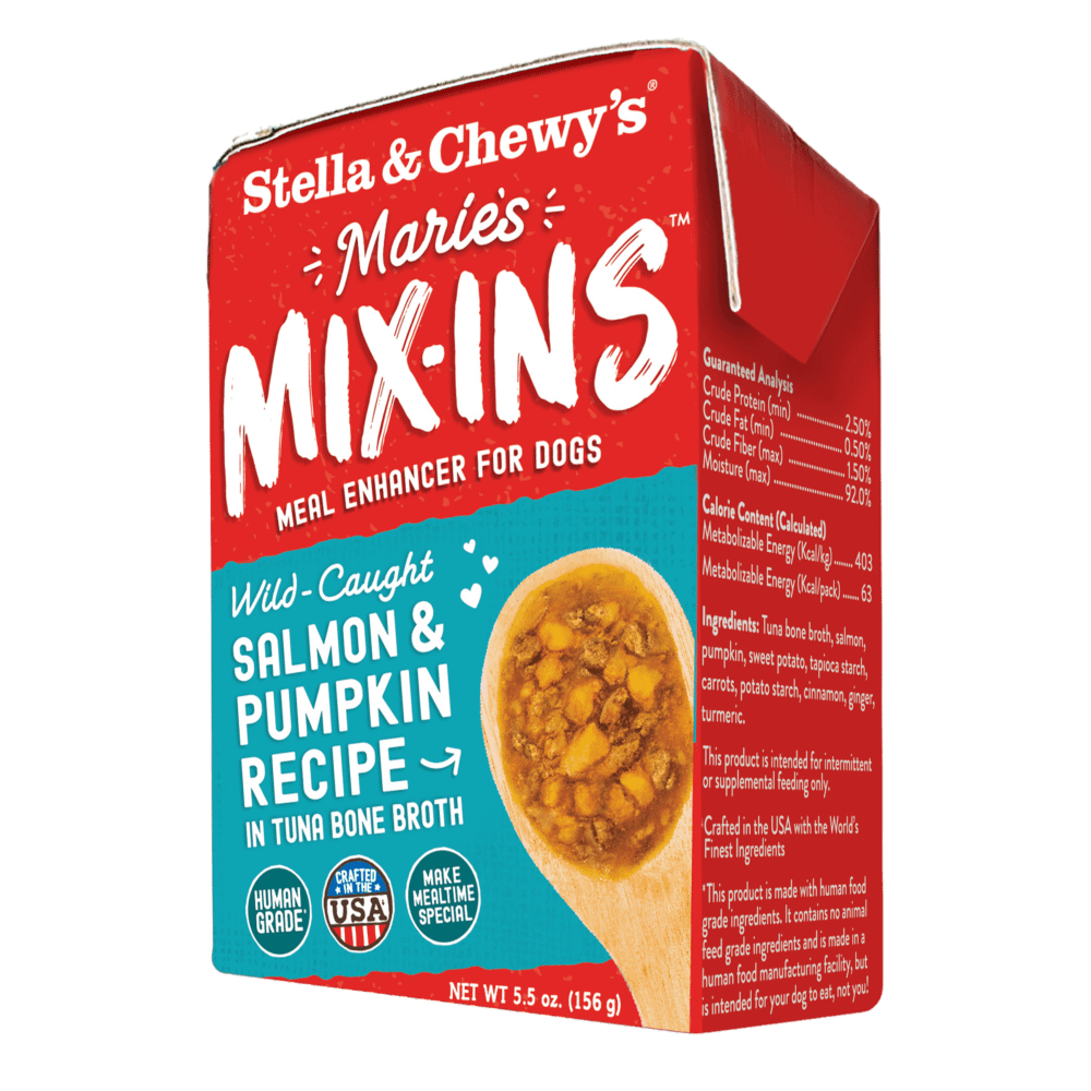 Stella & Chewy’s Marie's Mix-Ins Wild-Caught Salmon & Pumpkin Wet Dog Food 5.5oz