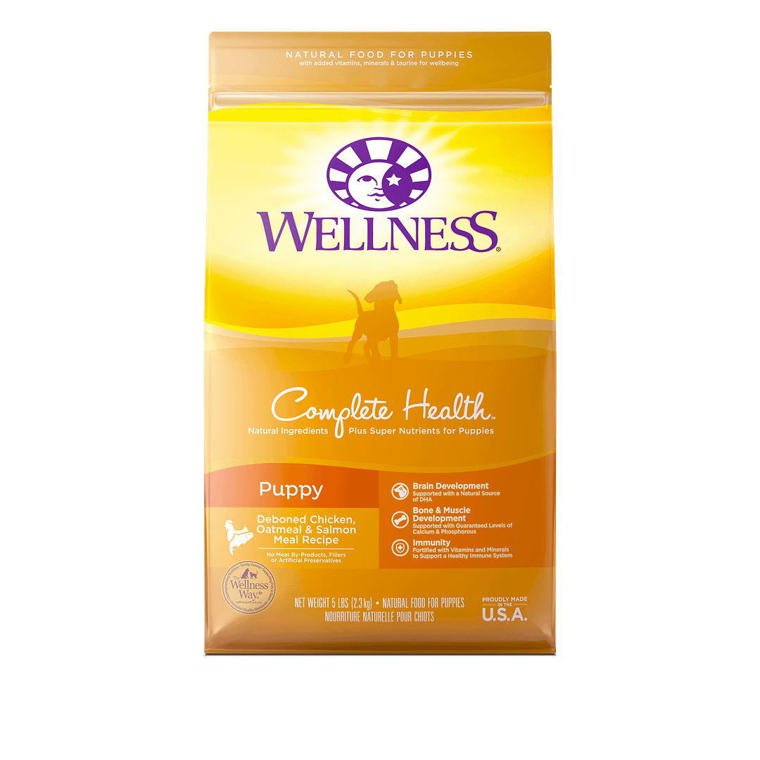 Wellness Complete Health Chicken, Oatmeal & Salmon Recipe for Puppy (2 Sizes)