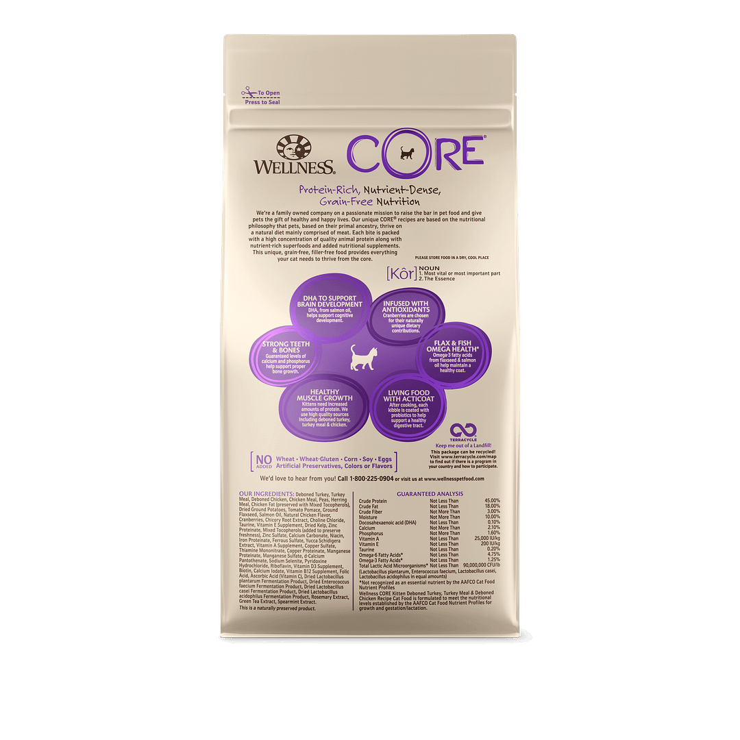 Wellness Core Grain-Free Kitten Formula