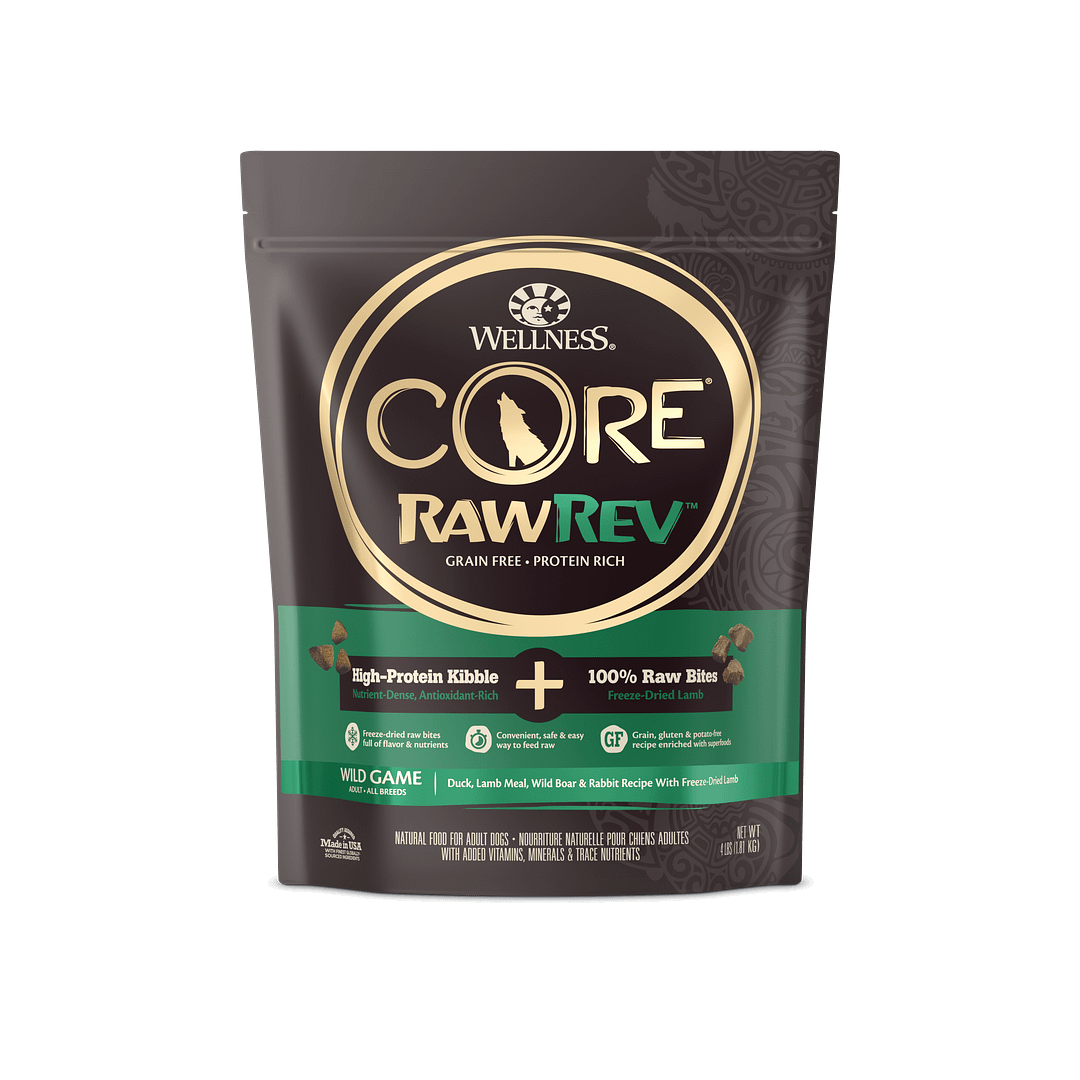 Wellness Core RawRev for Dog – Wild Game
